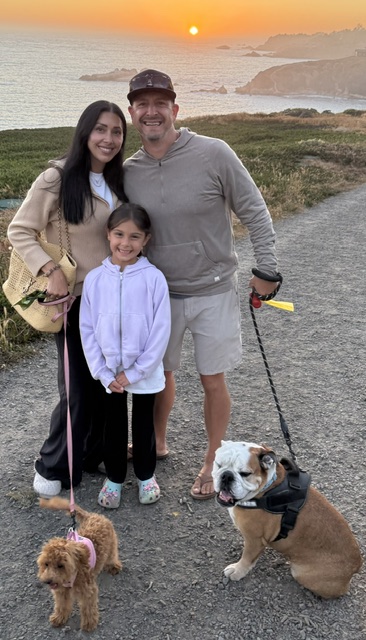 Mark Pinard and his family, the owners of Clean Day Home Services